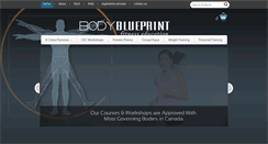 Desktop Screenshot of bodyblueprint.com